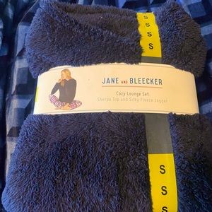 Womens Sherpa Jogger Pajama set